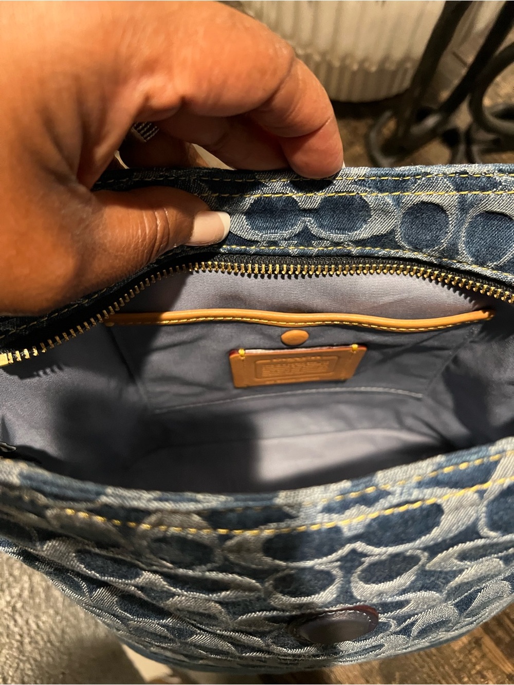 Coach Tali Bucket Bag in Signature Denim
CA107 - Picture 10 of 12